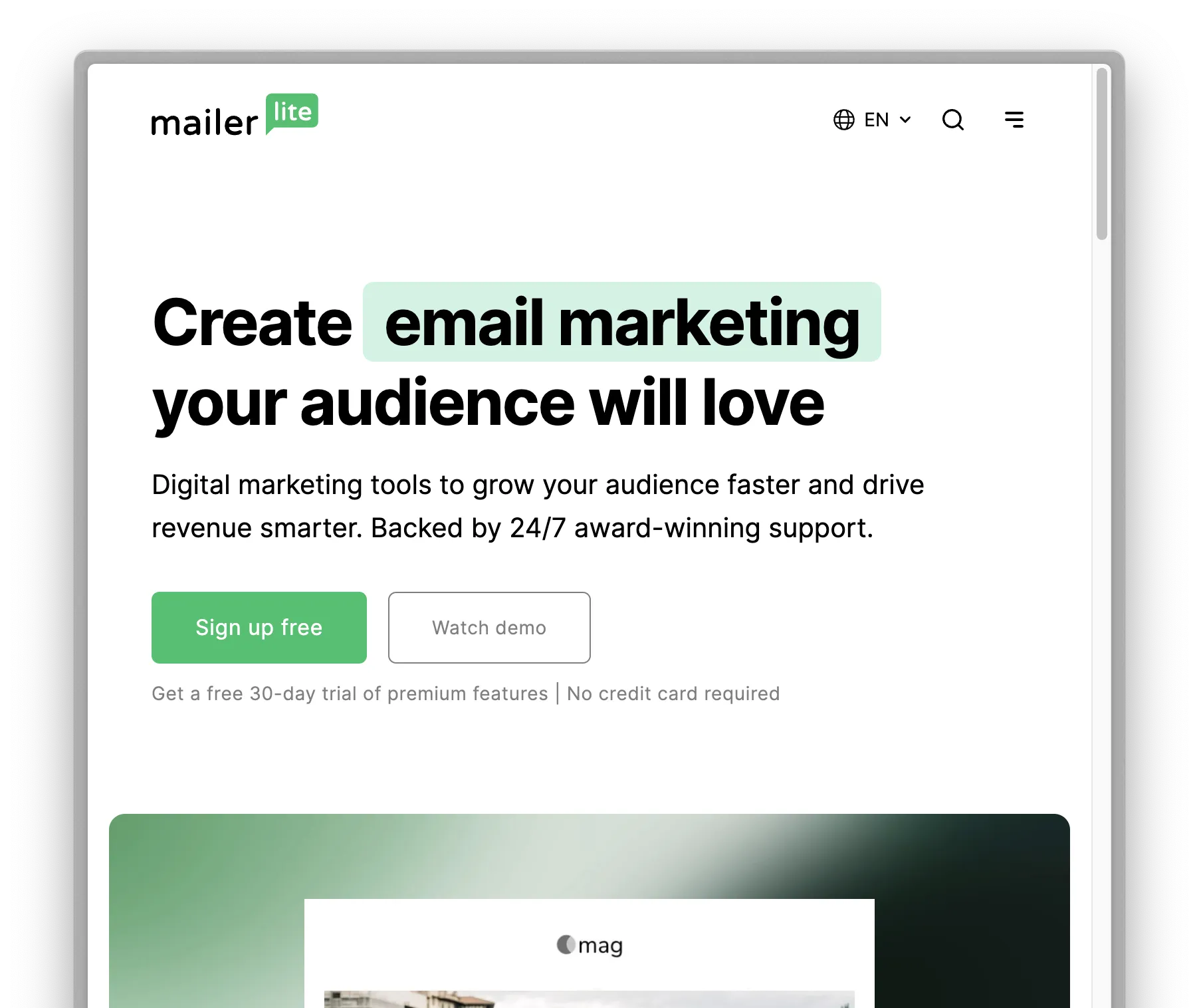 MailerLite Marketing Platform MailerLite Marketing Platform