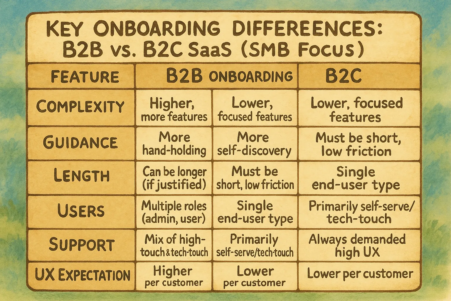 B2B vs. B2C Onboarding