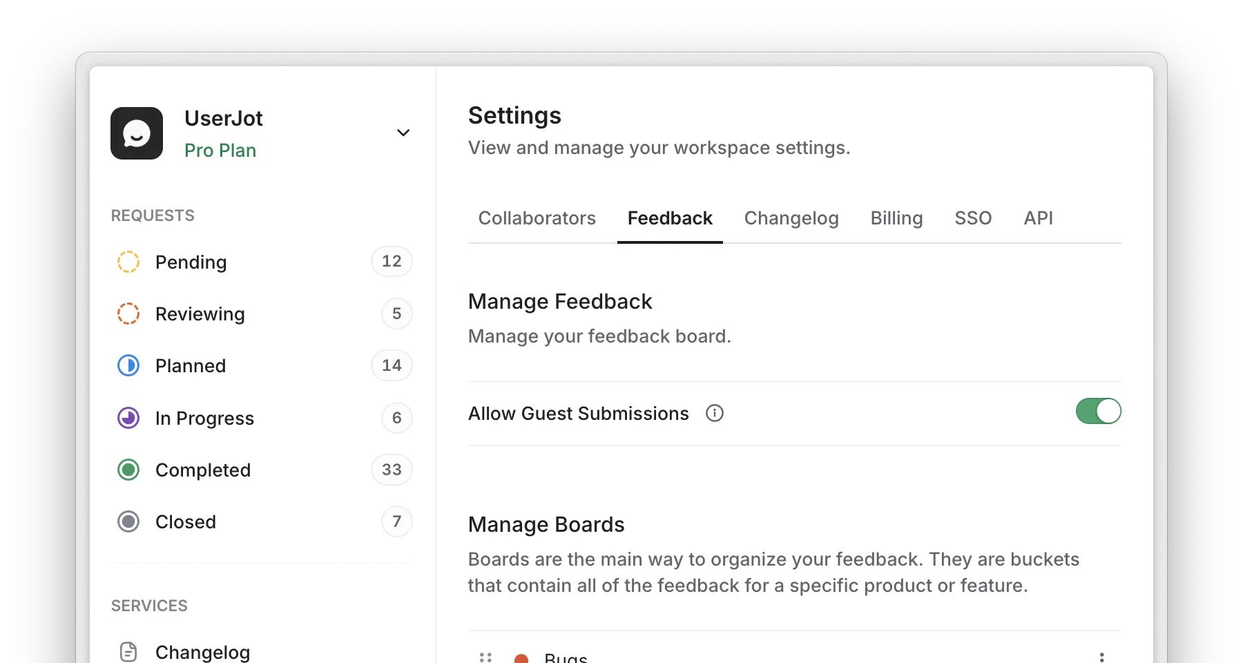 Enable Guest Submissions in UserJot Enable Guest Submissions in UserJot